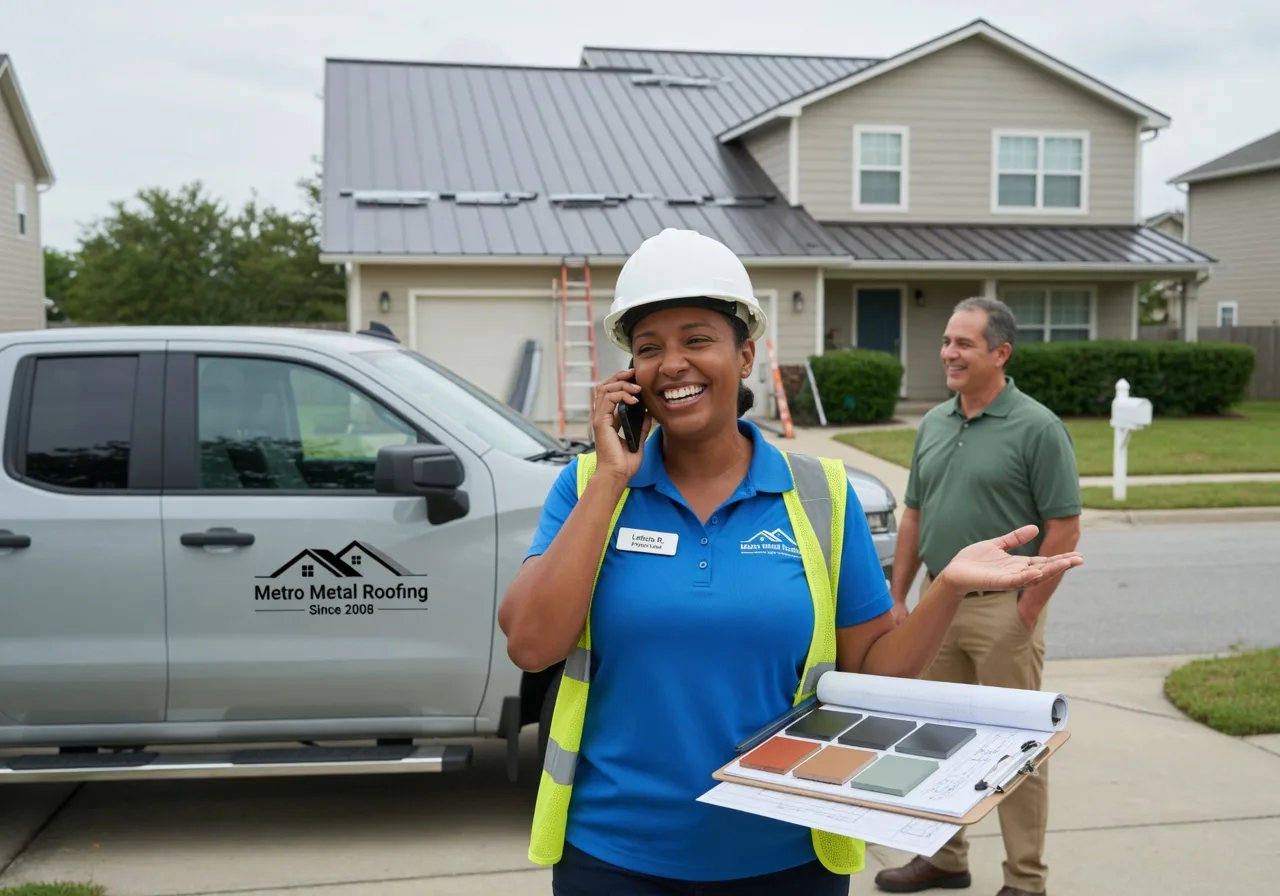 Storm Damage Metal Roof Repair in Plymouth, CA